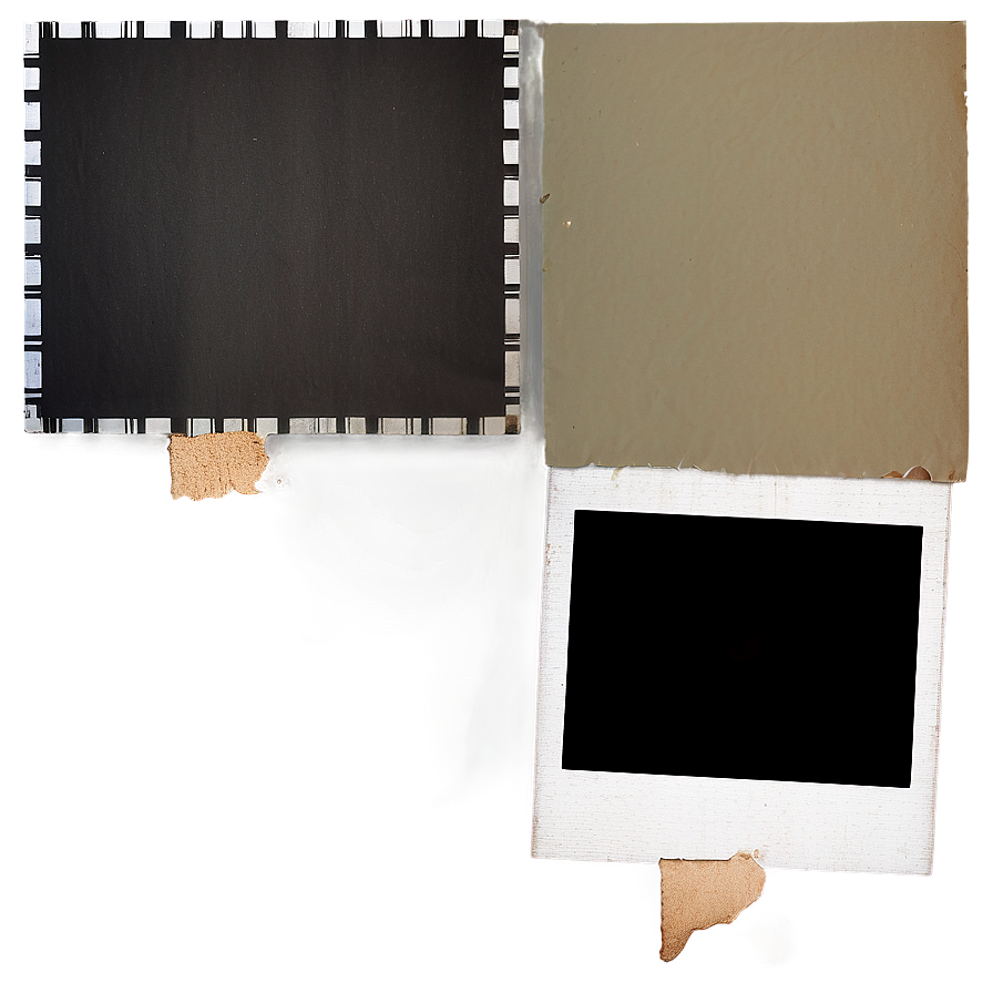 Polaroid Film Frame Overlay Png Grb34 PNG Image