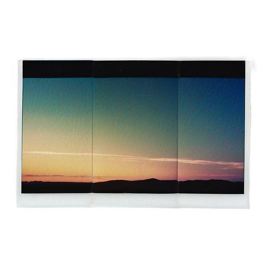 Polaroid Film Overlay Png Rfb PNG Image