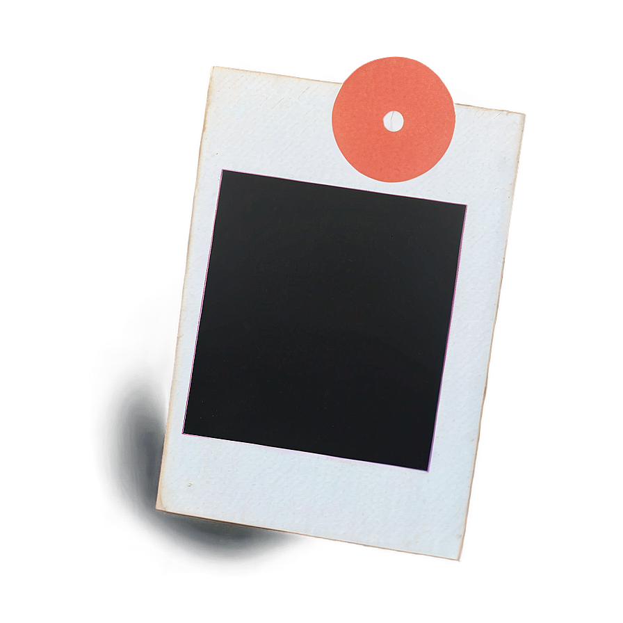 Polaroid Film Picture Frame Png Bnu PNG Image