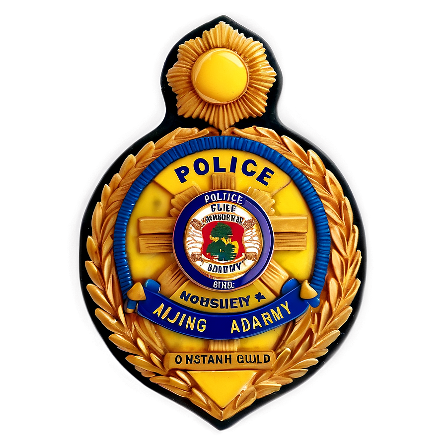 Police Academy Badge Png Lse68 PNG Image