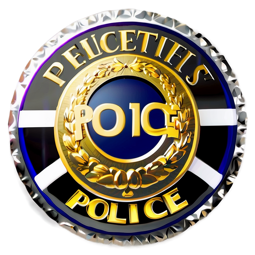 Police Badge Transparent Png Edt84 PNG Image