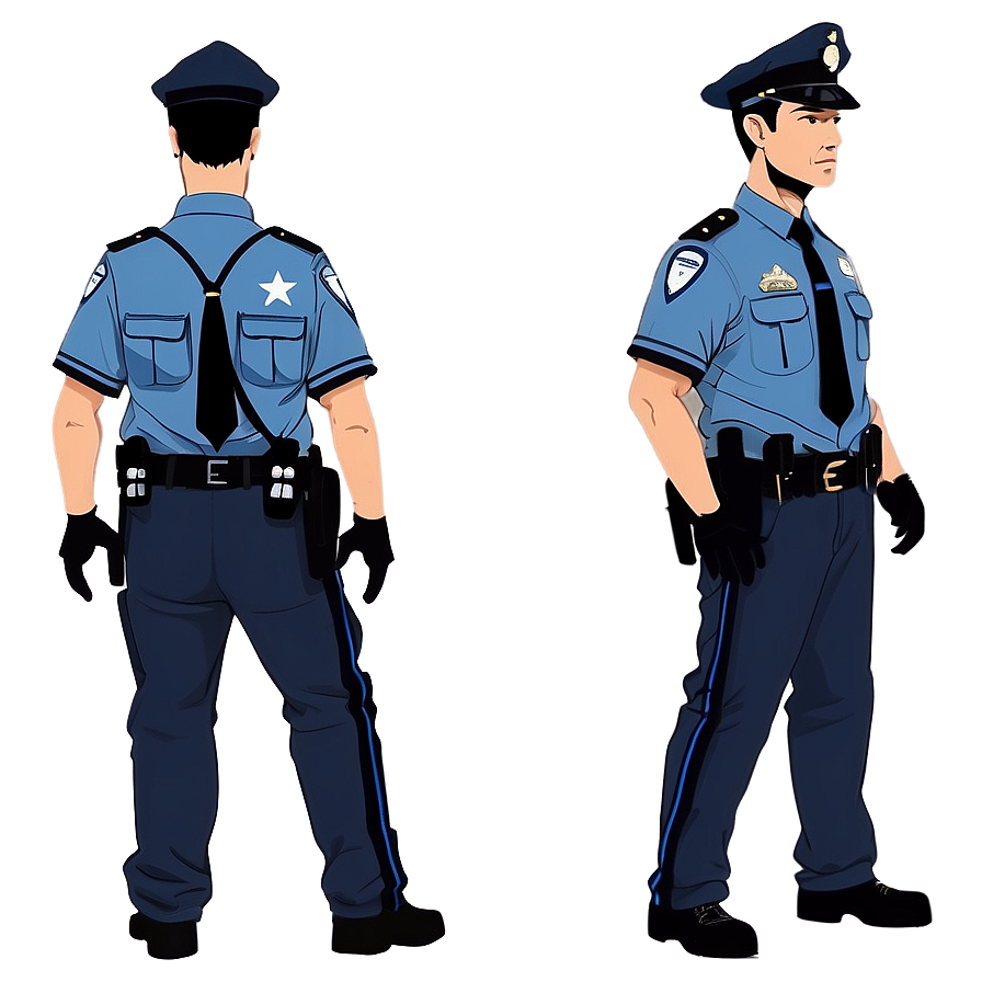 Police Detective Officer Png 06252024 PNG Image