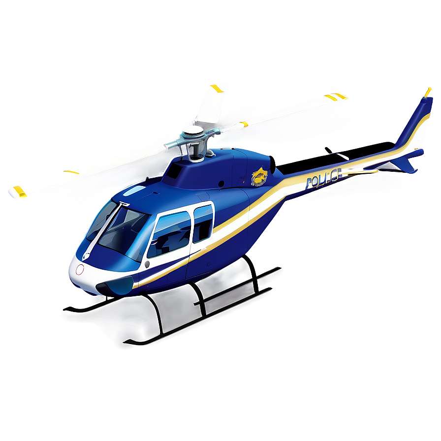 Police Helicopter Silhouette Png Iub32 PNG Image