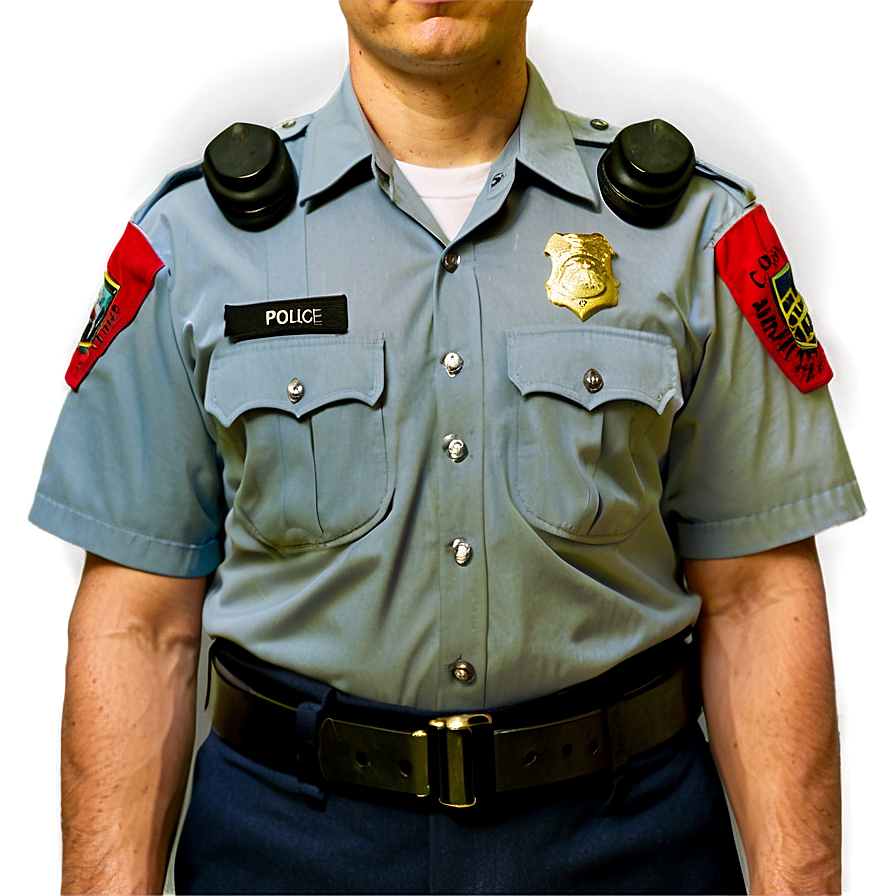 Police Officer Uniform Png Ped PNG Image