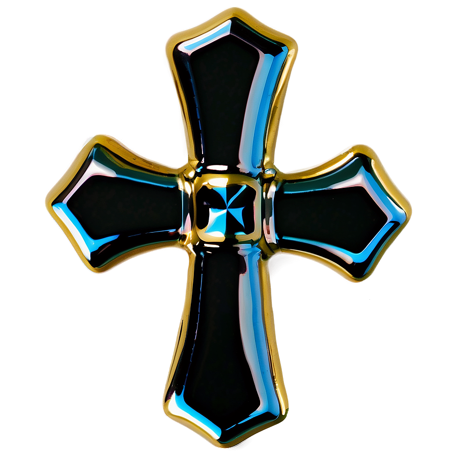 Polished Cross Component Png 44 PNG Image