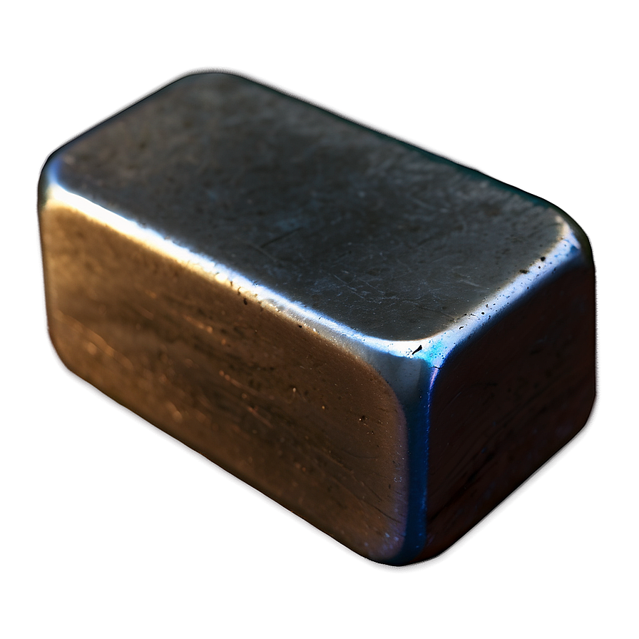 Polished Iron Ingot Png 06272024 PNG Image