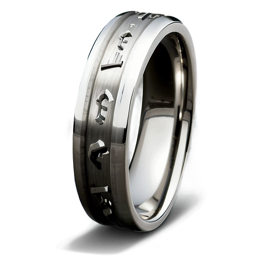 Polished Metal Ring Png Hoc PNG Image