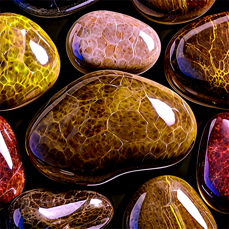 Polished River Rock Jewelry Png Xal14 PNG Image