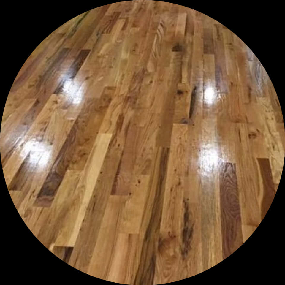 Polished Wooden Flooring Texture PNG Image