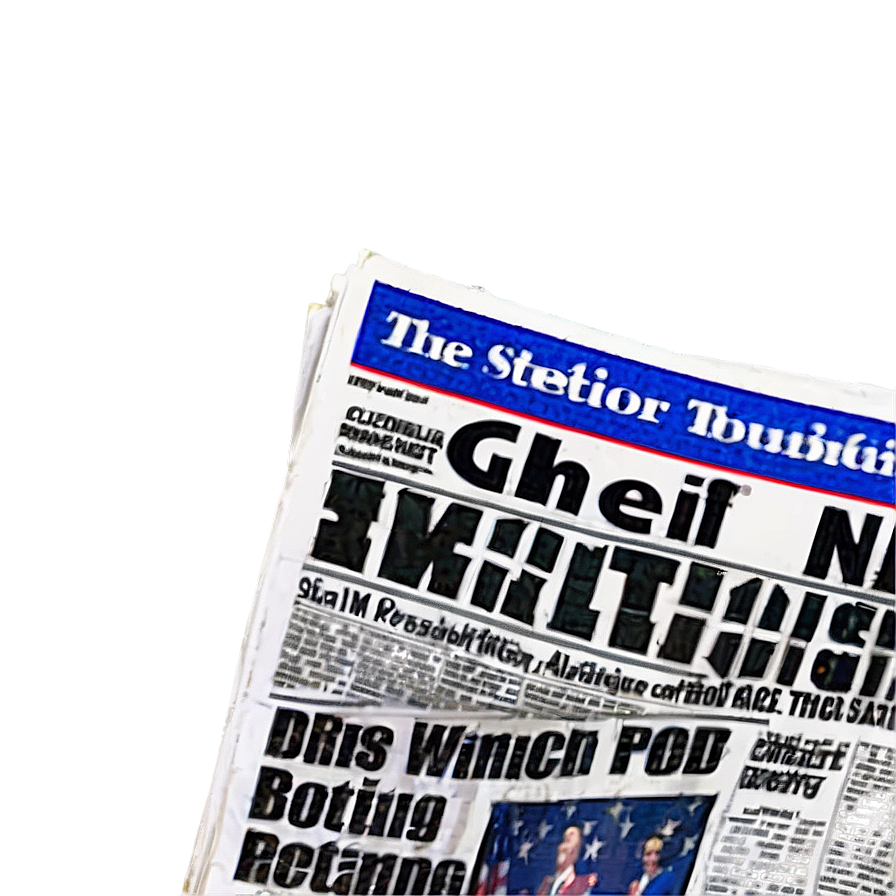 Political Analysis Newspaper Png Vde9 PNG Image