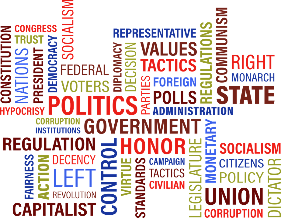 Political_ Word_ Cloud_ Concepts PNG Image