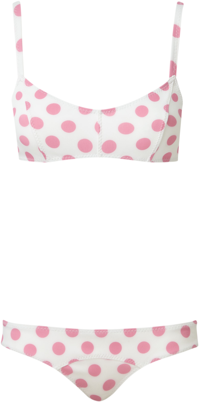 Polka Dot Bikini Set PNG Image