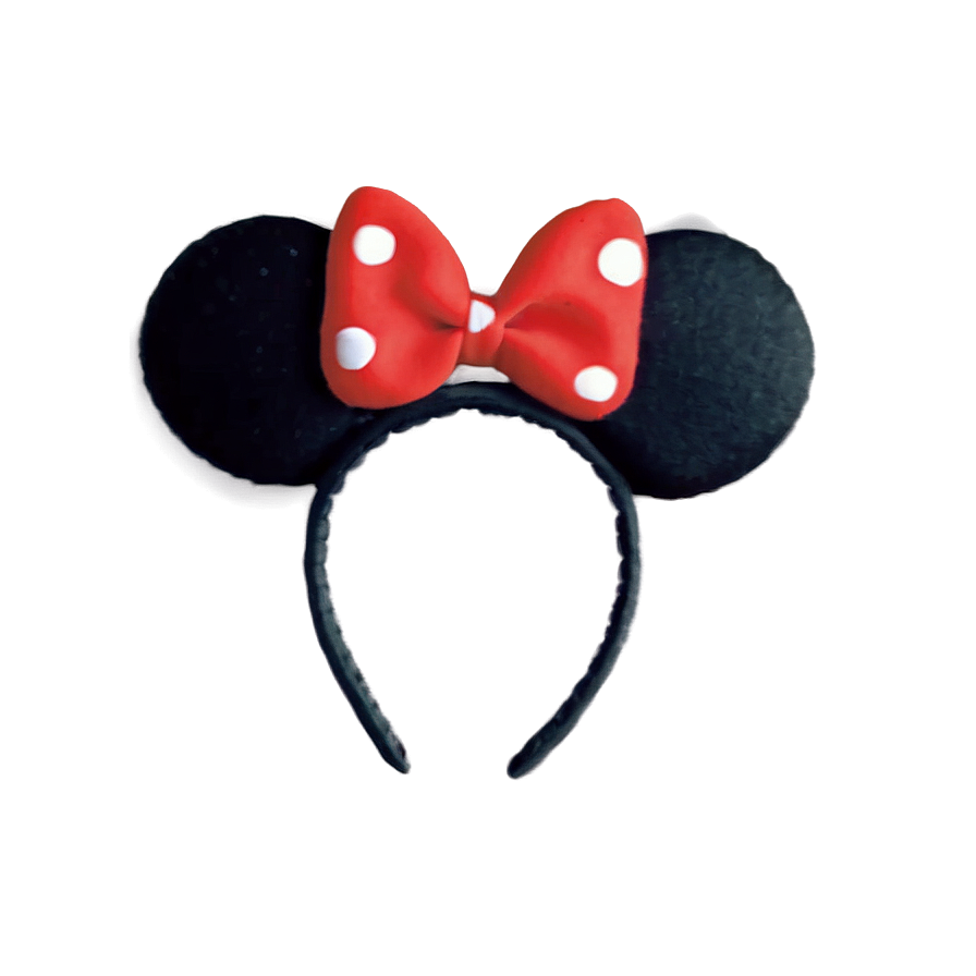 Polka Dot Minnie Mouse Ears Png 06132024 PNG Image