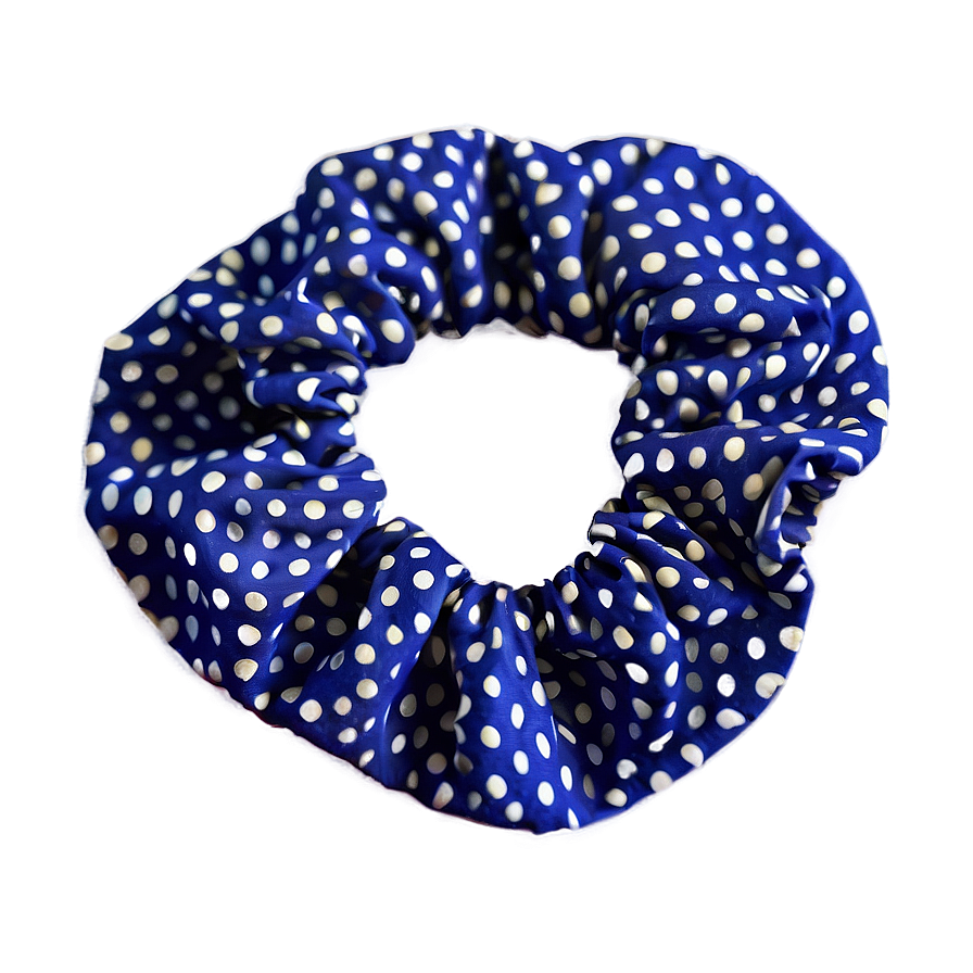 Polka Dot Scrunchie Png Jpk PNG Image