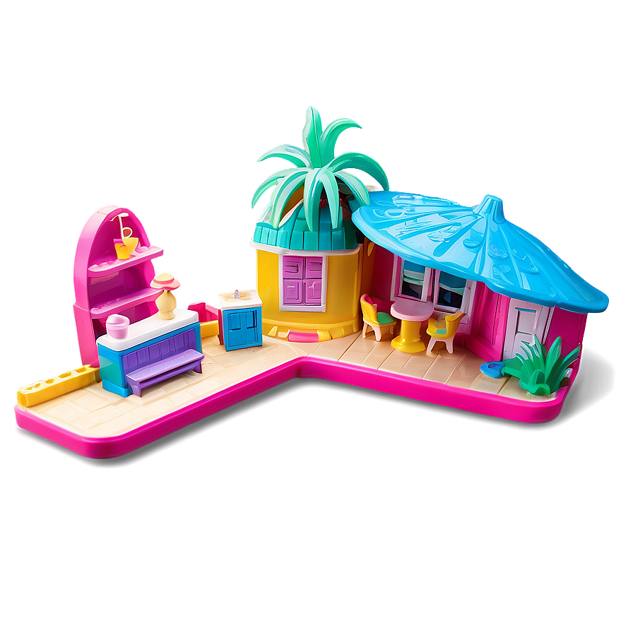 Polly Pocket Beach Vacation Png Wiq67 PNG Image