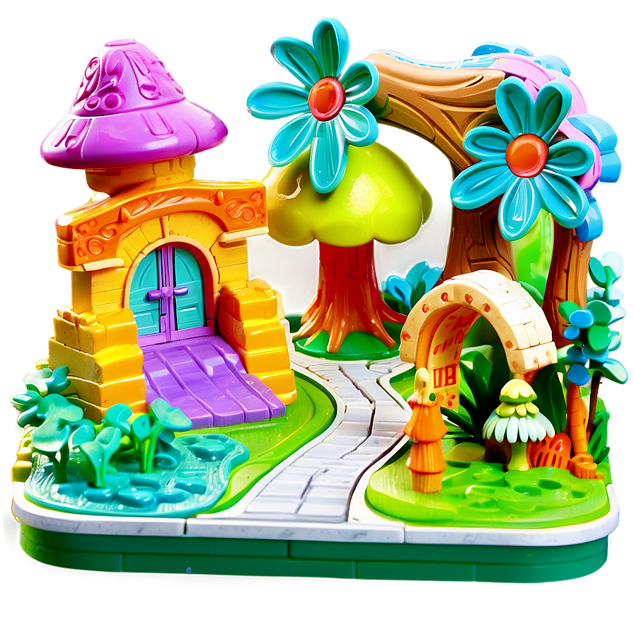 Polly Pocket Enchanted Forest Png Bqb PNG Image