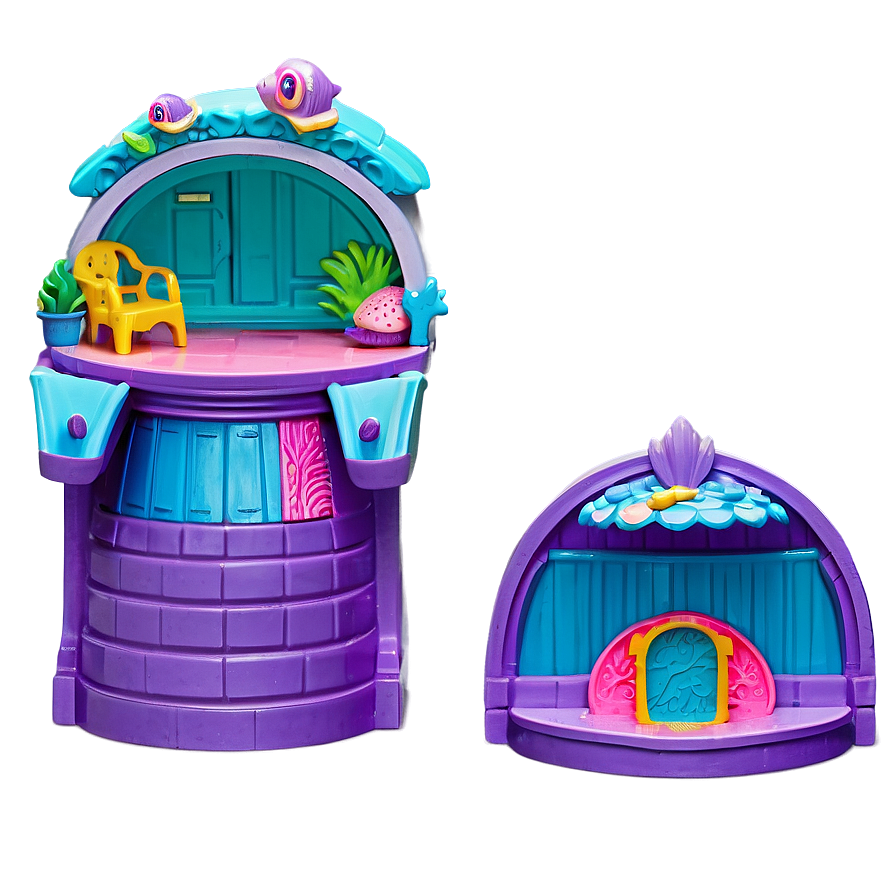 Polly Pocket Mermaid Cove Png Ewd74 PNG Image