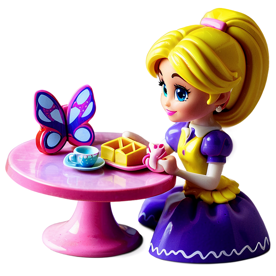 Polly Pocket Wonderland Tea Party Png Epi53 PNG Image