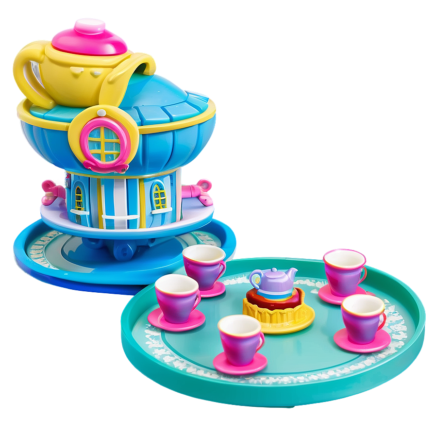 Polly Pocket Wonderland Tea Party Png Nhd PNG Image