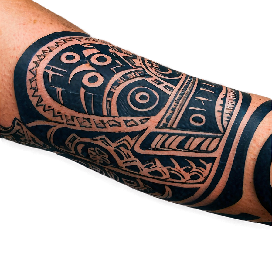 Polynesian Tattoo Sleeve Png 06122024 PNG Image