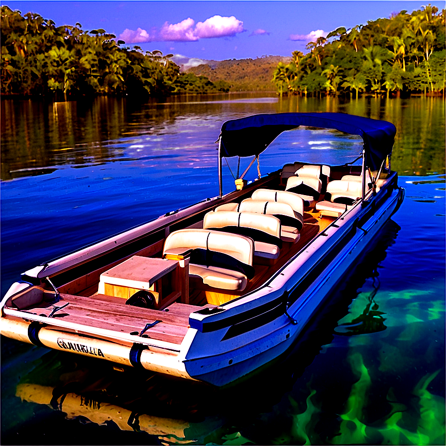 Pontoon Boat Adventures Png 89 PNG Image