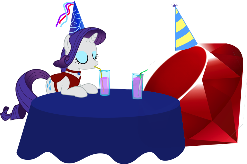 Pony Party Celebration PNG Image