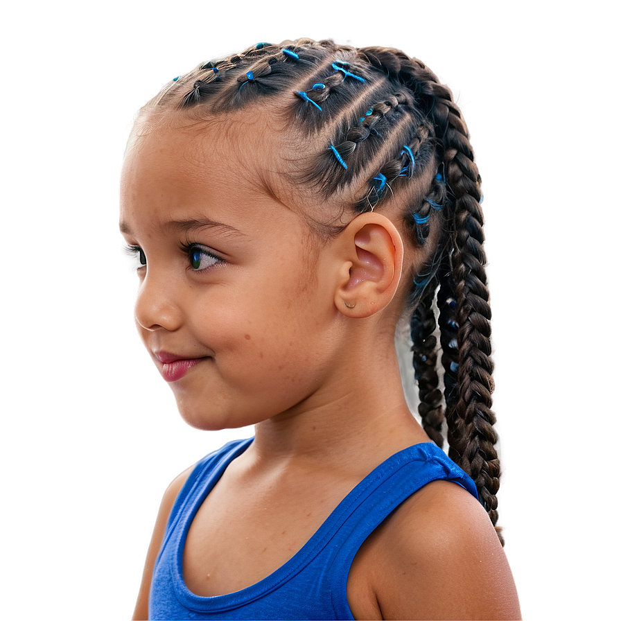 Ponytail For Kids Png Bef PNG Image