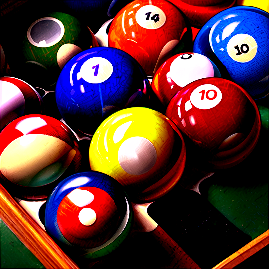 Pool Ball Rack Setup Png Uja PNG Image