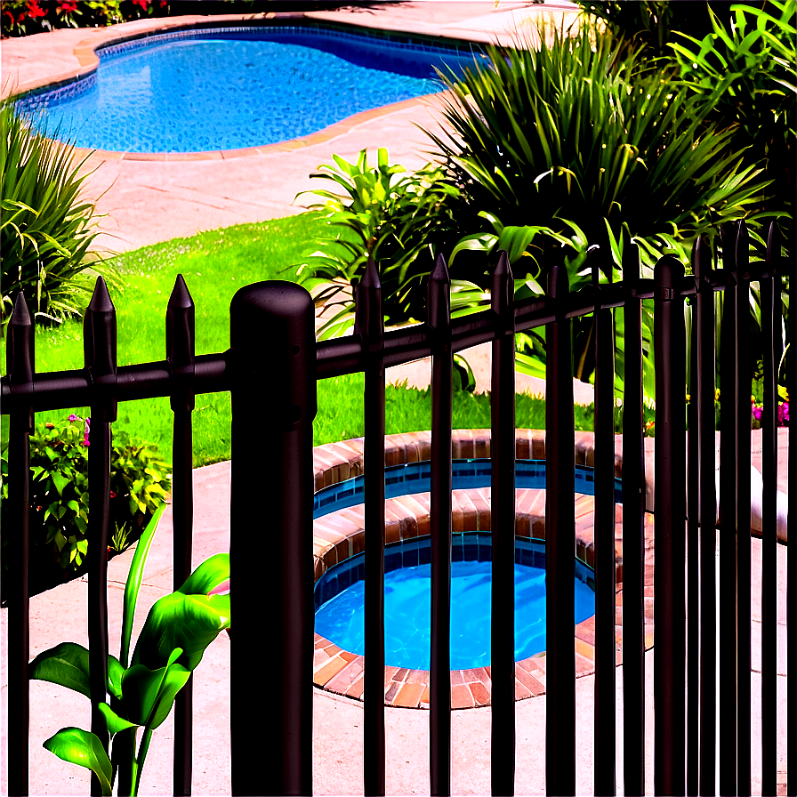 Pool Fence Png 32 PNG Image