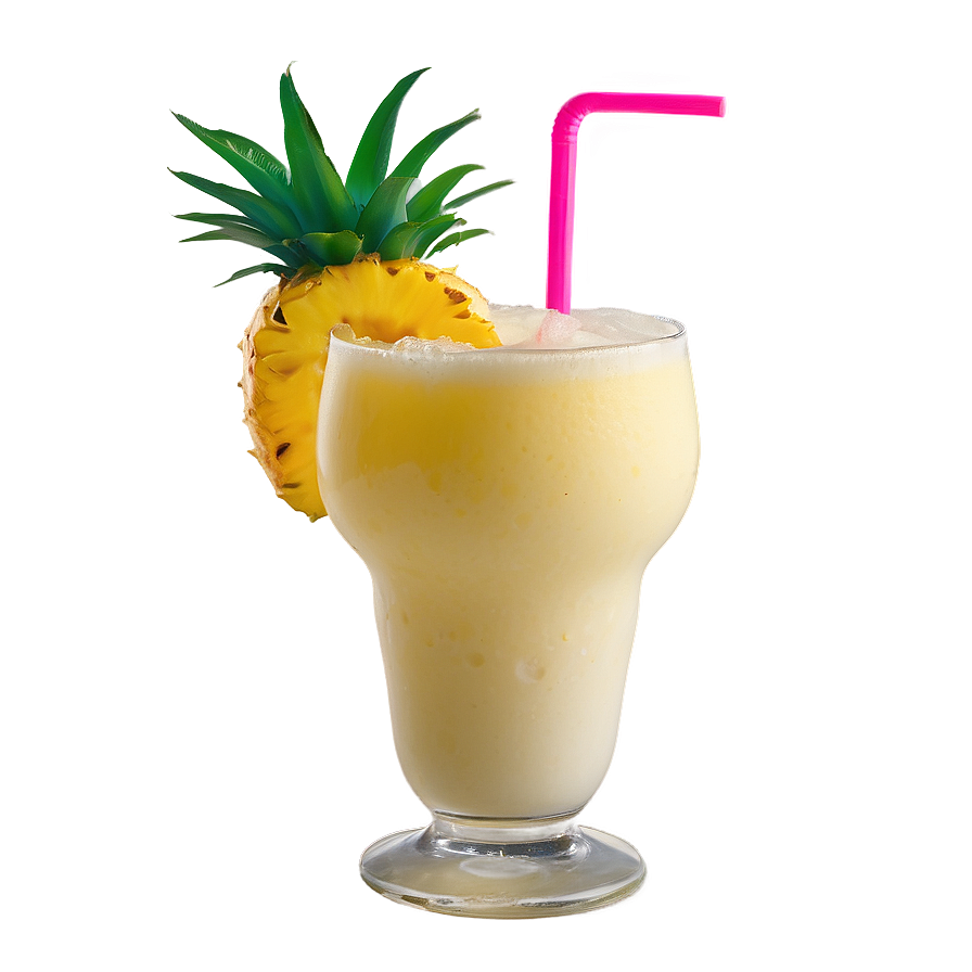 Poolside Pina Colada Enjoyment Png Gtm PNG Image