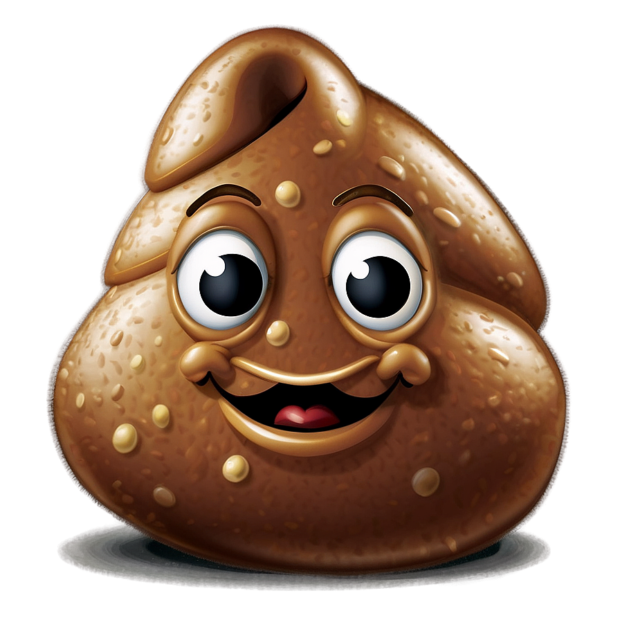 Poop With Face Png 93 PNG Image