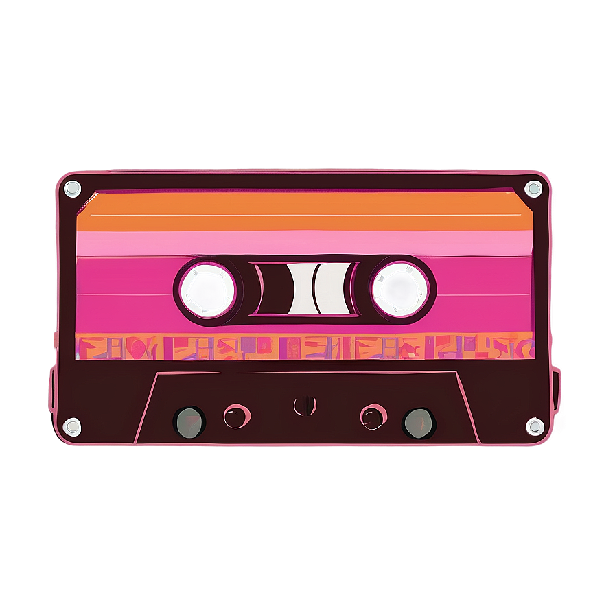 Pop Art Cassette Tape Png Dre PNG Image