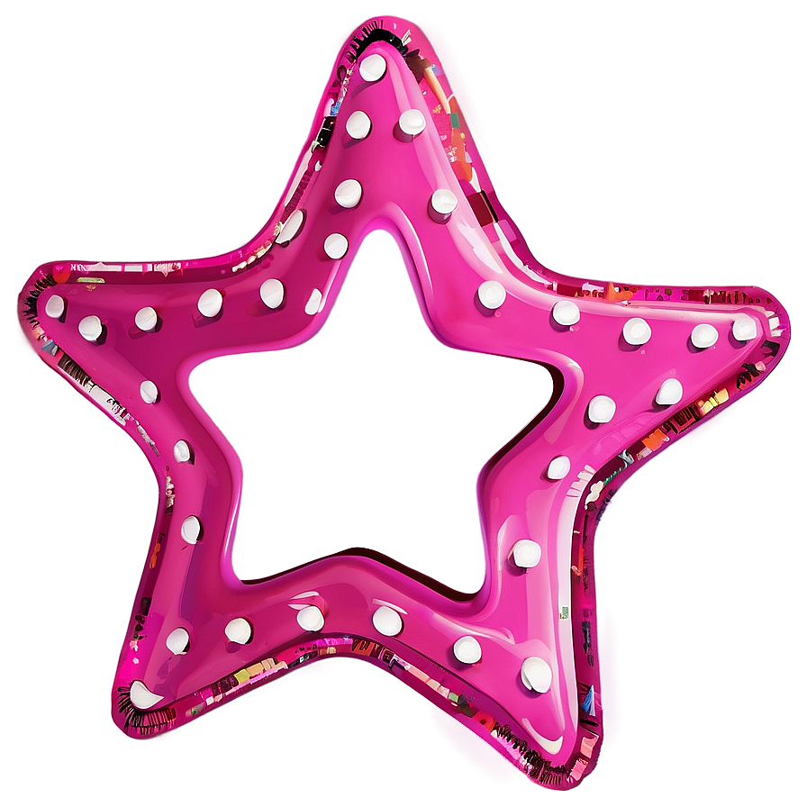 Pop Art Pink Stars Png Lbv PNG Image