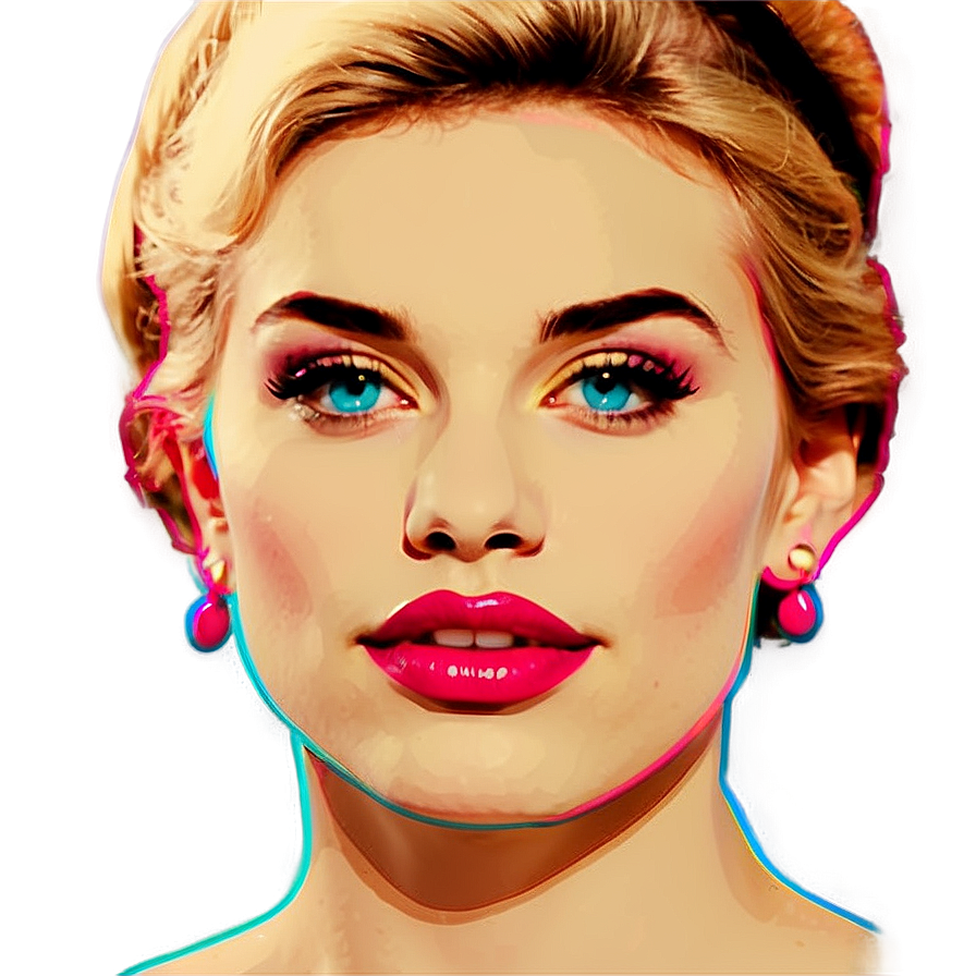 Pop Art Portrait Template Png 53 PNG Image