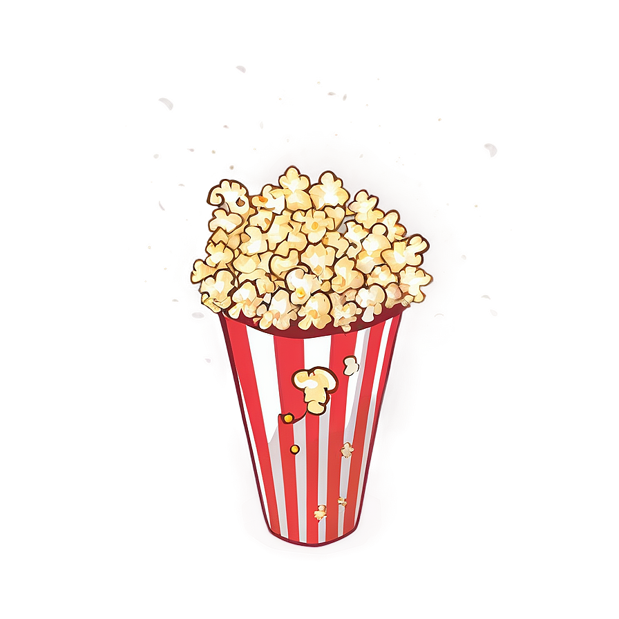 Popcorn Night Png 05042024 PNG Image