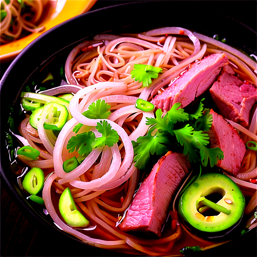 Pork Pho Delight Png Dvm20 PNG Image