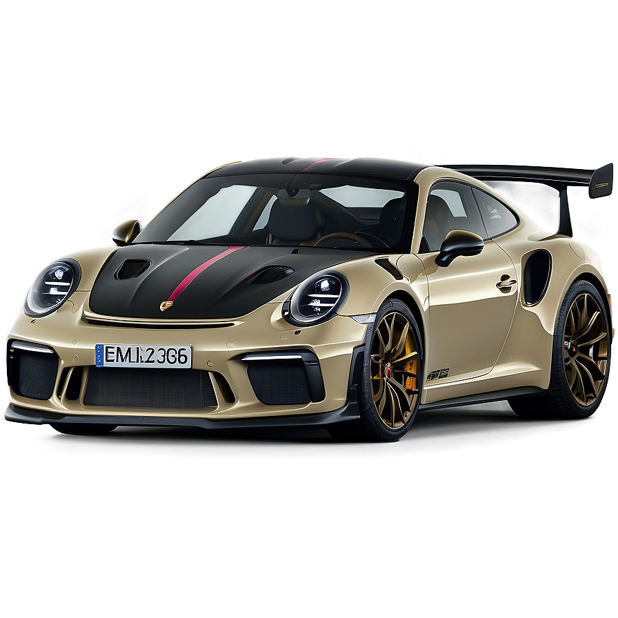 Porsche 911 Gt3 Rs Heritage Edition Png Xgw33 PNG Image