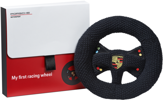 Porsche Kids Racing Wheel Packaging PNG Image