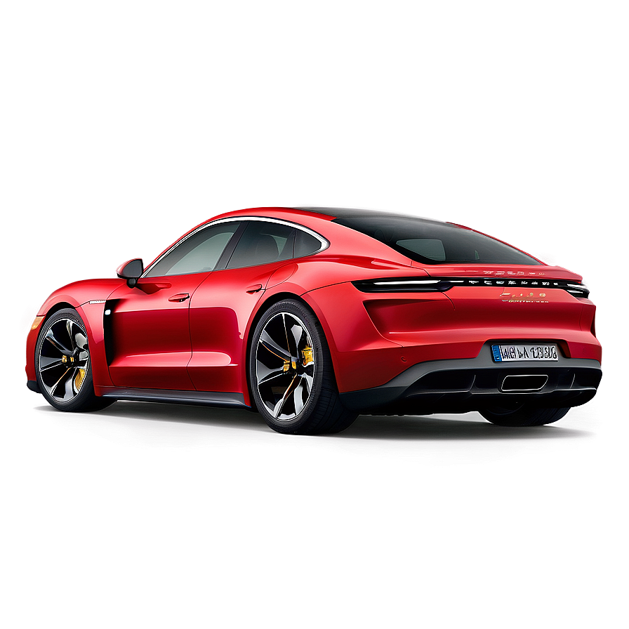 Porsche Taycan Electric Car Png Pmq63 PNG Image