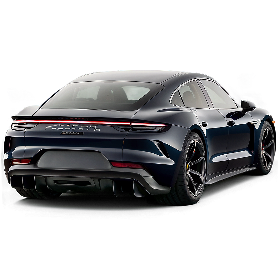 Porsche Taycan Rear Look Png Eio70 PNG Image