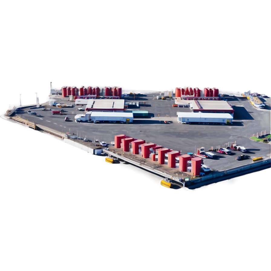 Port Terminal Arial Png 06252024 PNG Image