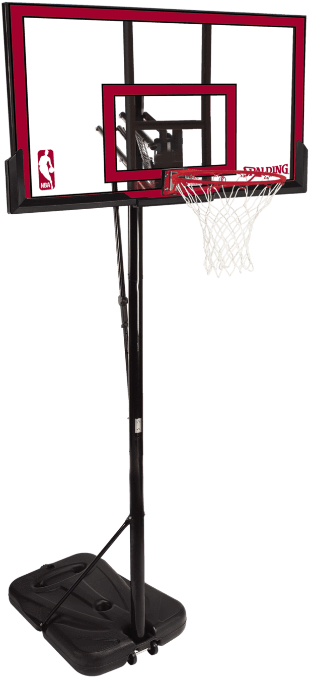 Portable Basketball System Isolated PNG Image