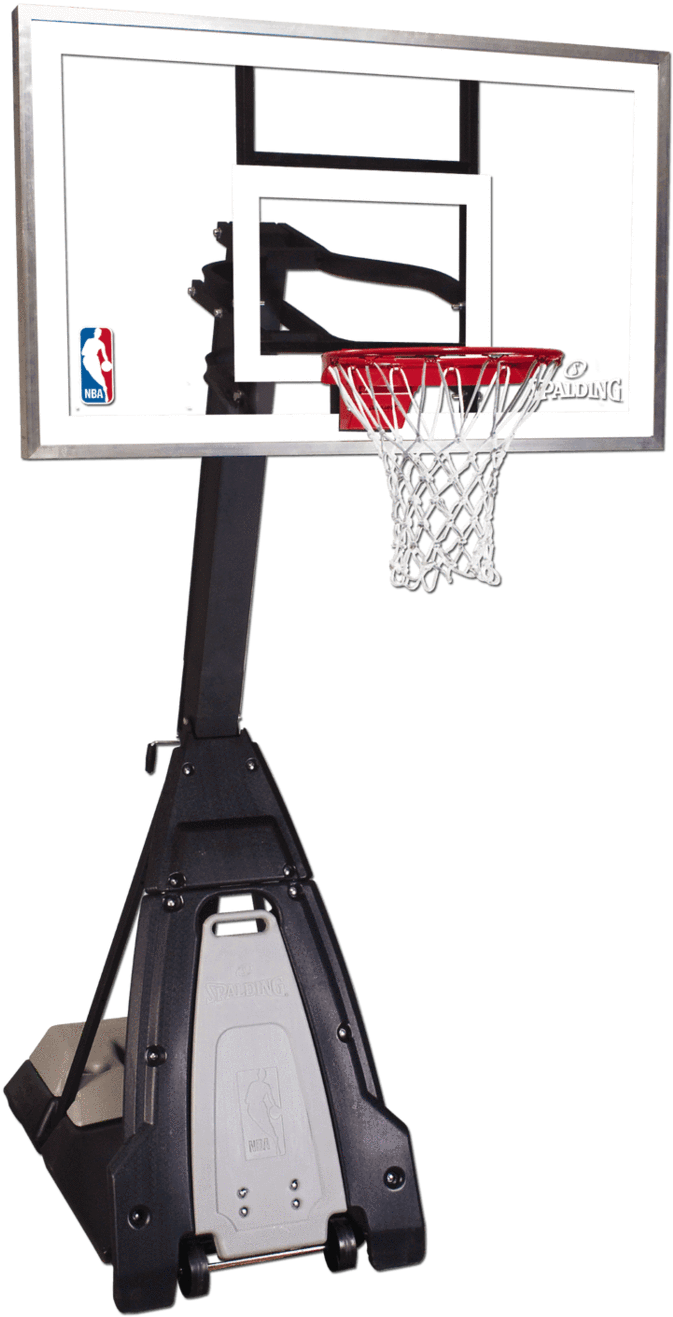 Portable Basketball System Spalding PNG Image