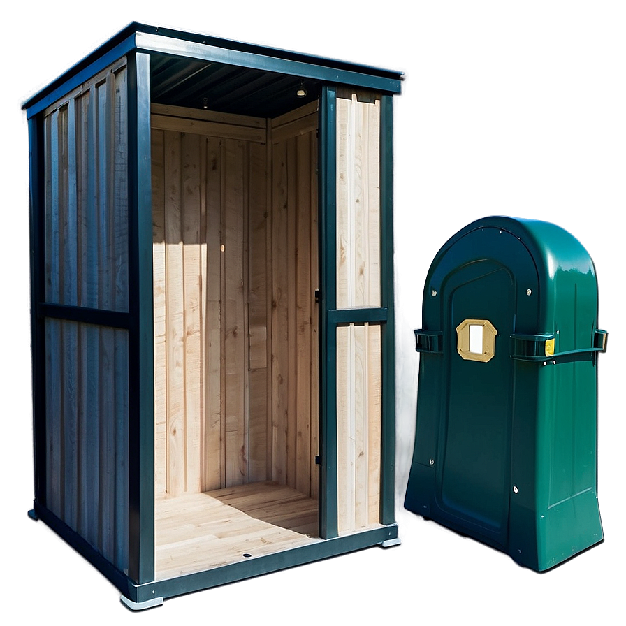 Portable Camping Outhouse Png 06262024 PNG Image