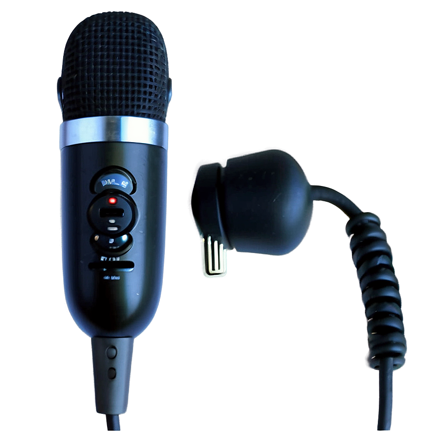 Portable Radio Microphone Png 69 PNG Image