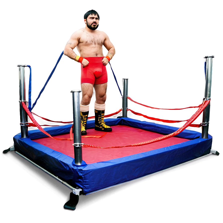 Portable Wrestling Ring Png 06202024 PNG Image