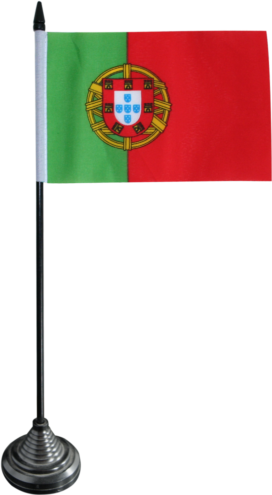 Portuguese Flag Desktop Display PNG Image