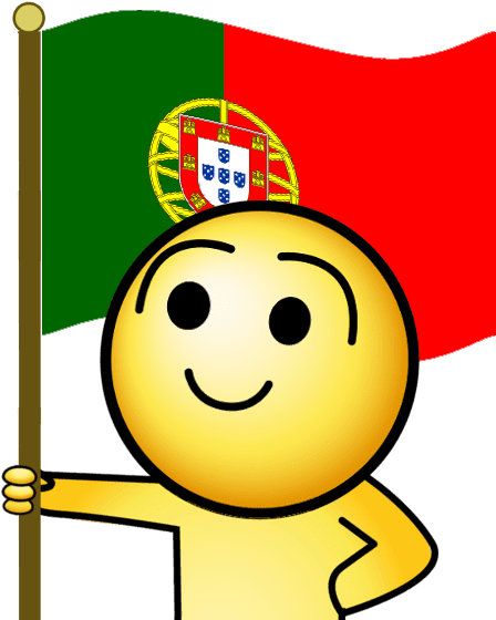 Portuguese Flag Emoji Character PNG Image