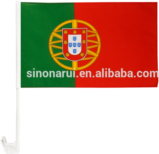 Portuguese National Flagon White Stand PNG Image