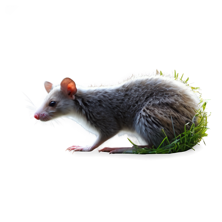 Possum In Grass Png 06112024 PNG Image